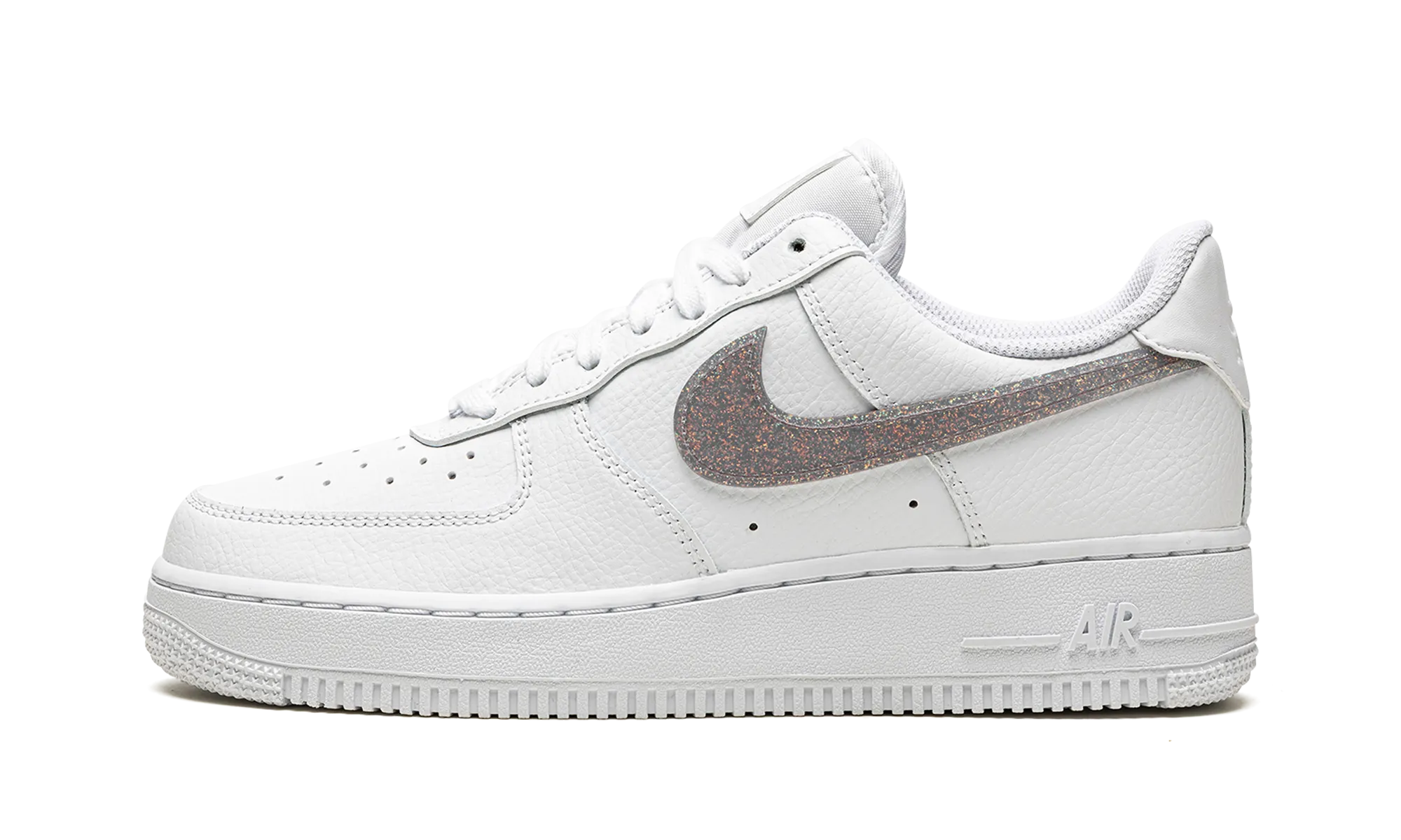 Snug Ankle Hugger AIR FORCE 1 '07 ESS WMNS "Glitter Swoosh - Canyon Purple"