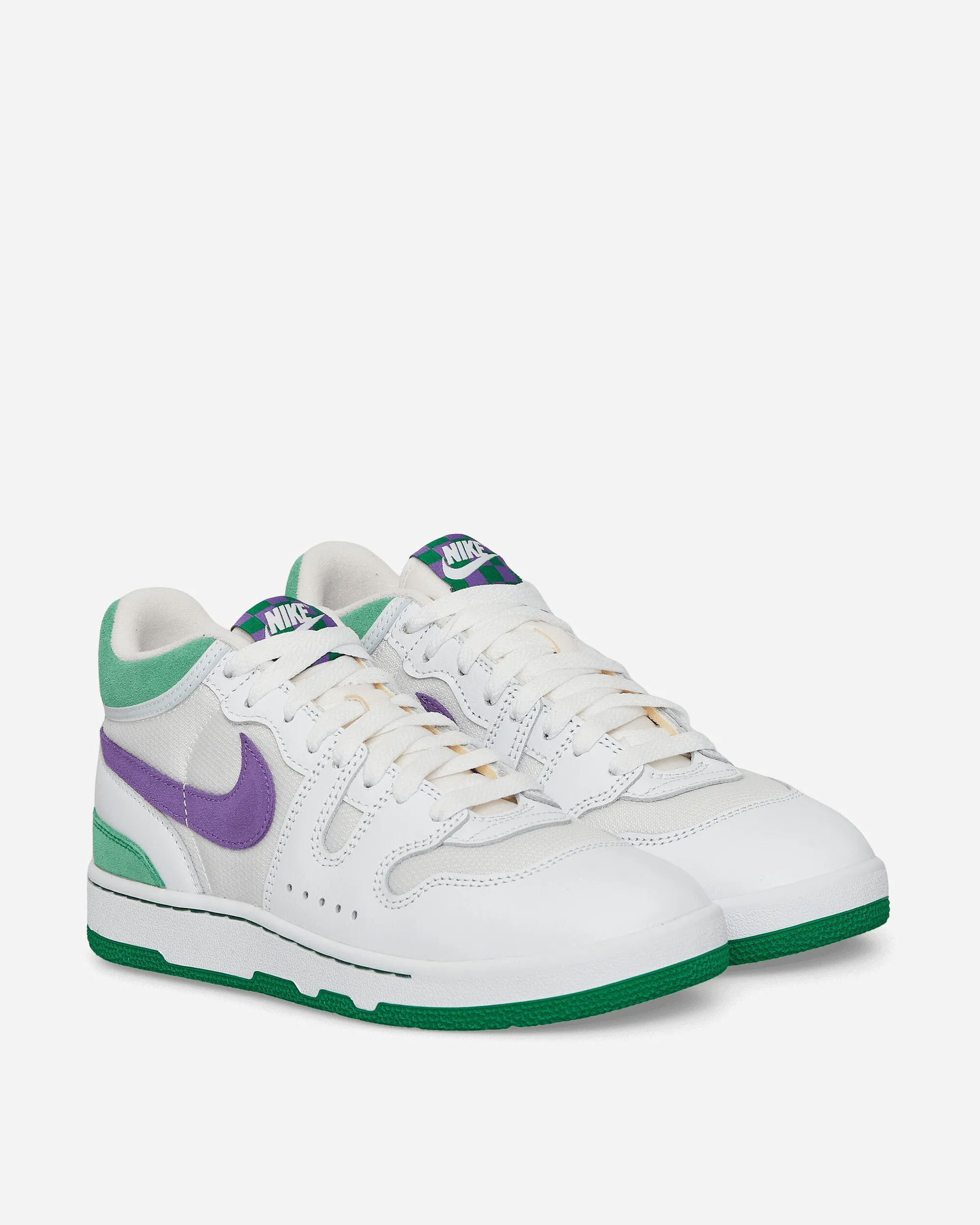 Attack Sneakers Court Green / Hyper Grape Reliable Traction Tensile Strength