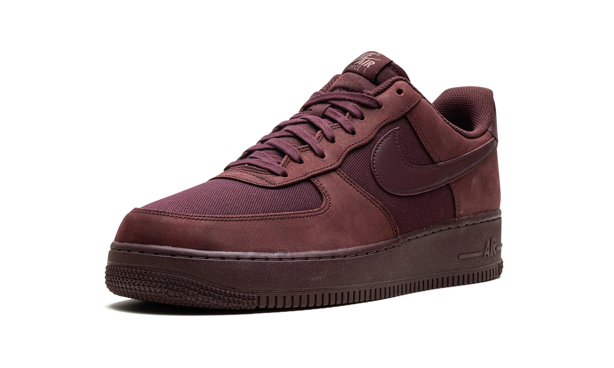 Air Force 1 '07 Lx "Burgundy Crush" Breath Friendly Rubberized Heel