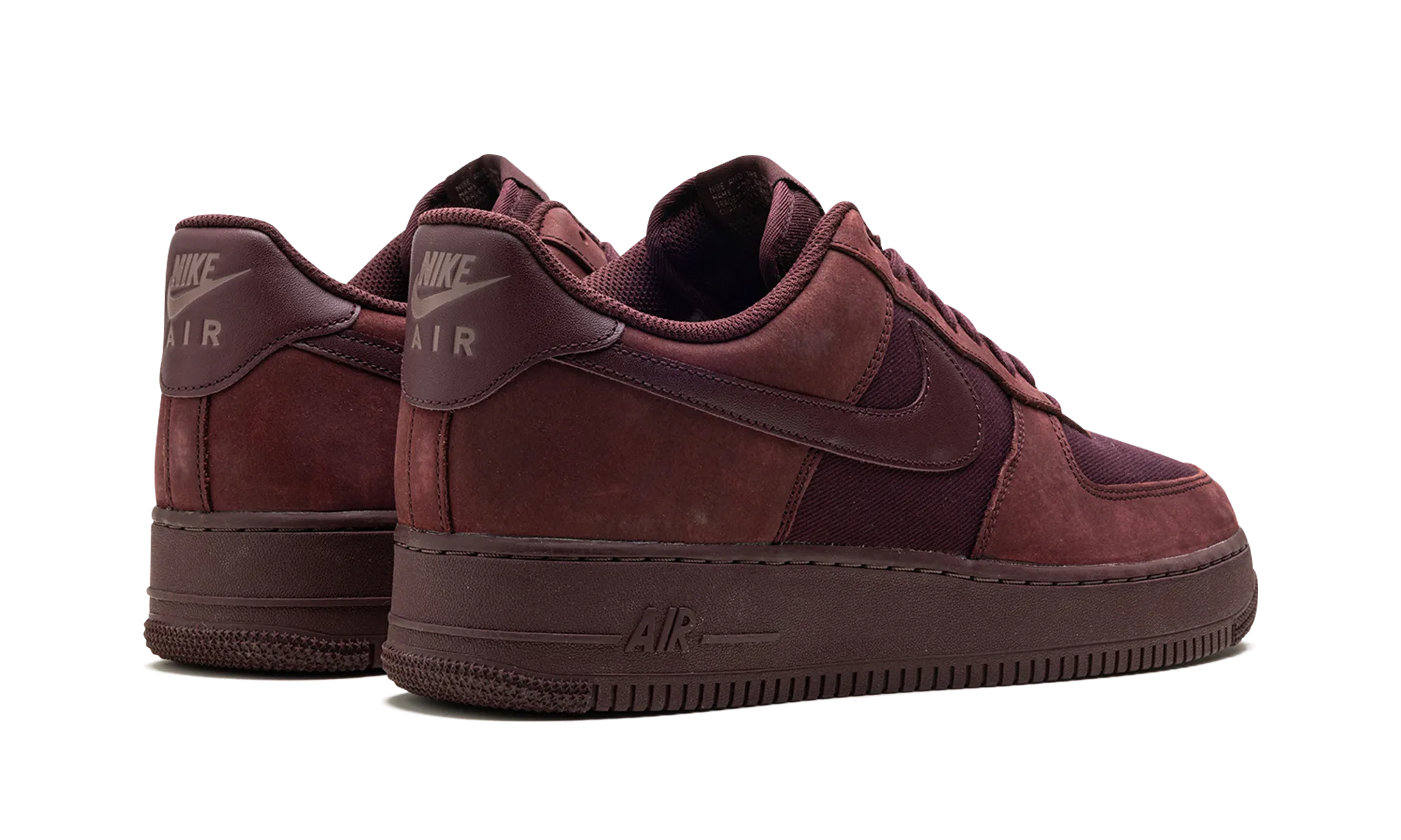 Day To Night Thermoplastic Uppers Air Force 1 '07 Lx "Burgundy Crush"