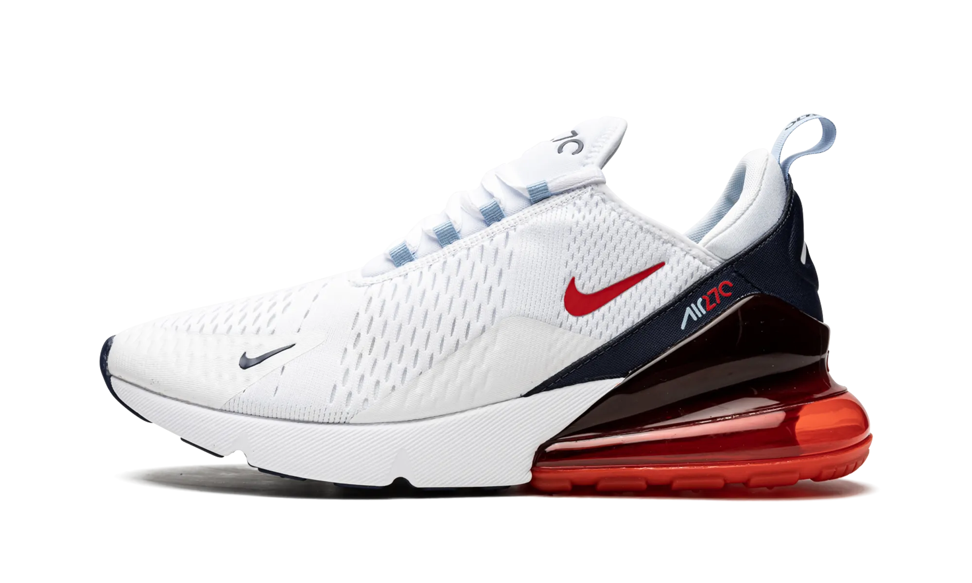 Air Max 270 mid - top cut Foot Structure