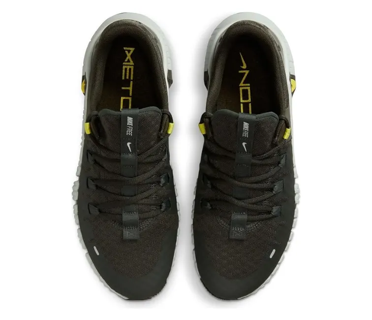 Pace Trainer Men's Nike Free Metcon 5 (Olive/Volt)