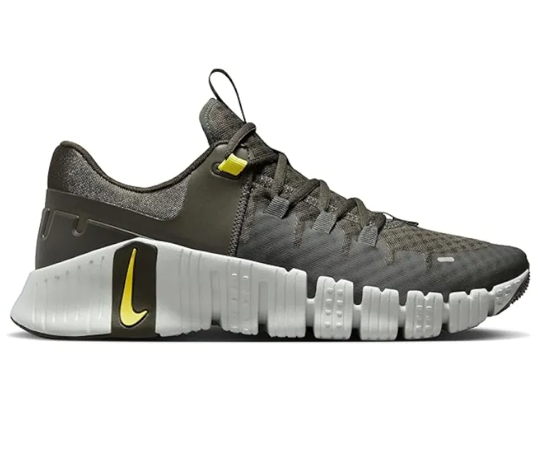 Lean Fit Men's Nike Free Metcon 5 (Olive/Volt)