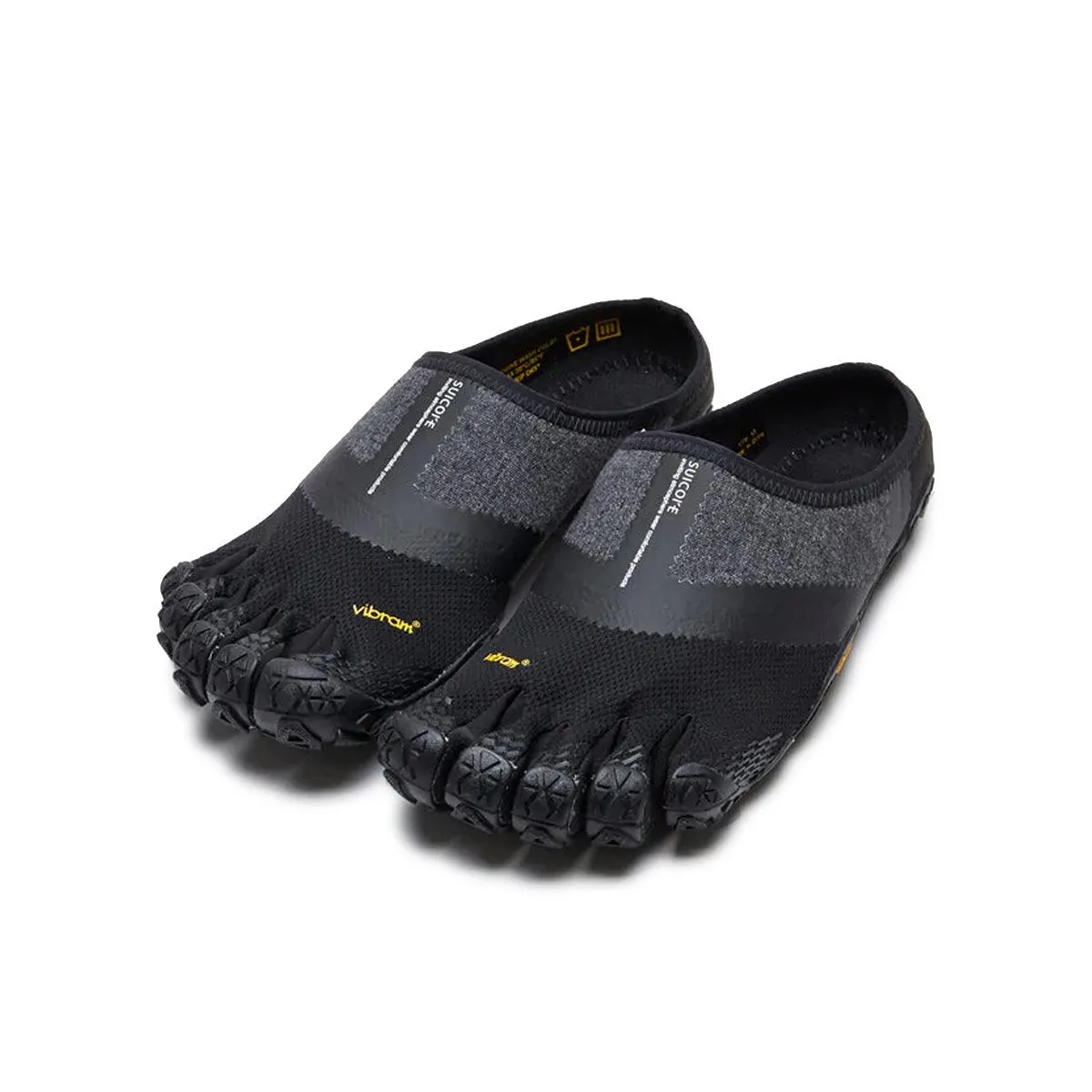 Five Fingers 'Black' Luxurious Comfort Traction Sole