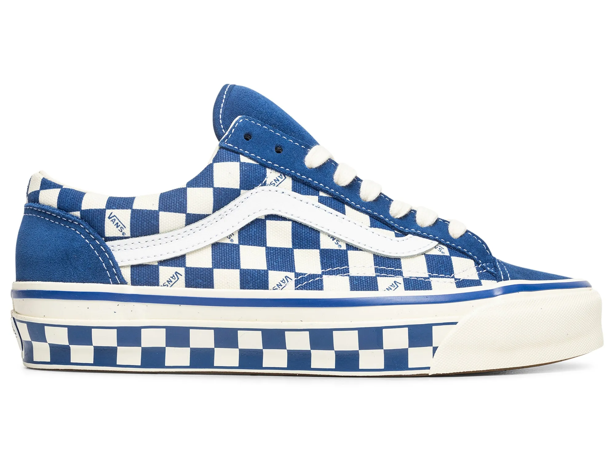 Unisex Vans Old Skool 36 BMX in Blue Unique Look Shiny