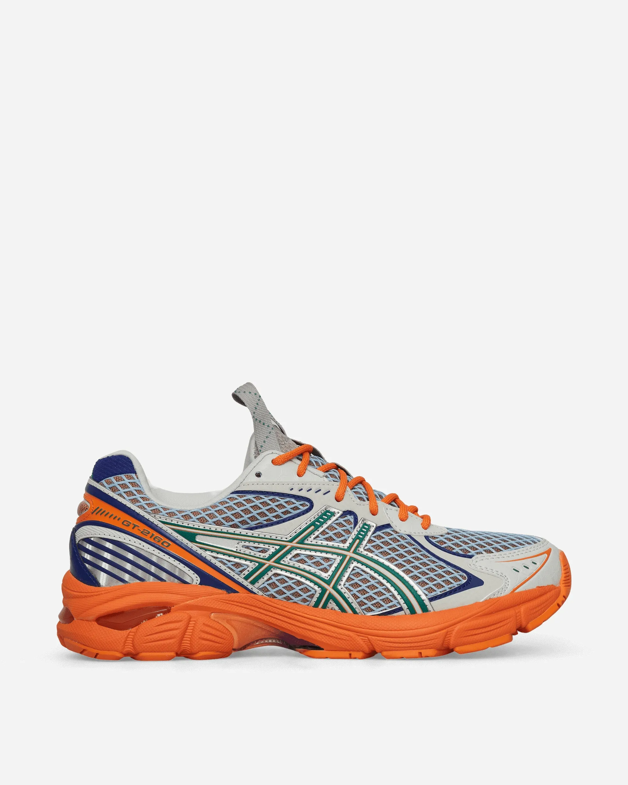 UB7-S GT-2160 Sneakers Lava Orange / Jasper Green Micro Perforated Tongue