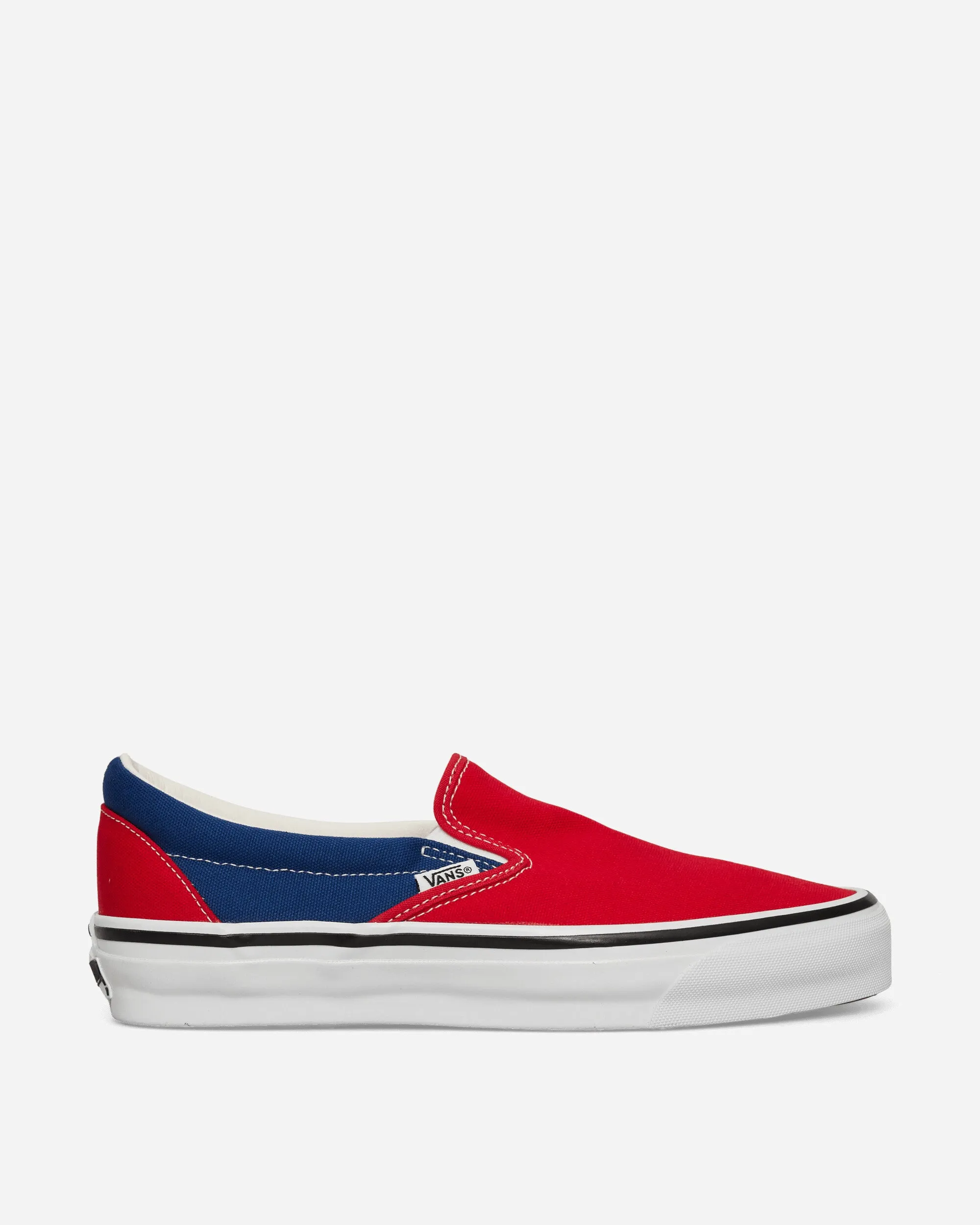 Engineered Garments Slip-On 98 Sneakers Red / Navy Easy Travel