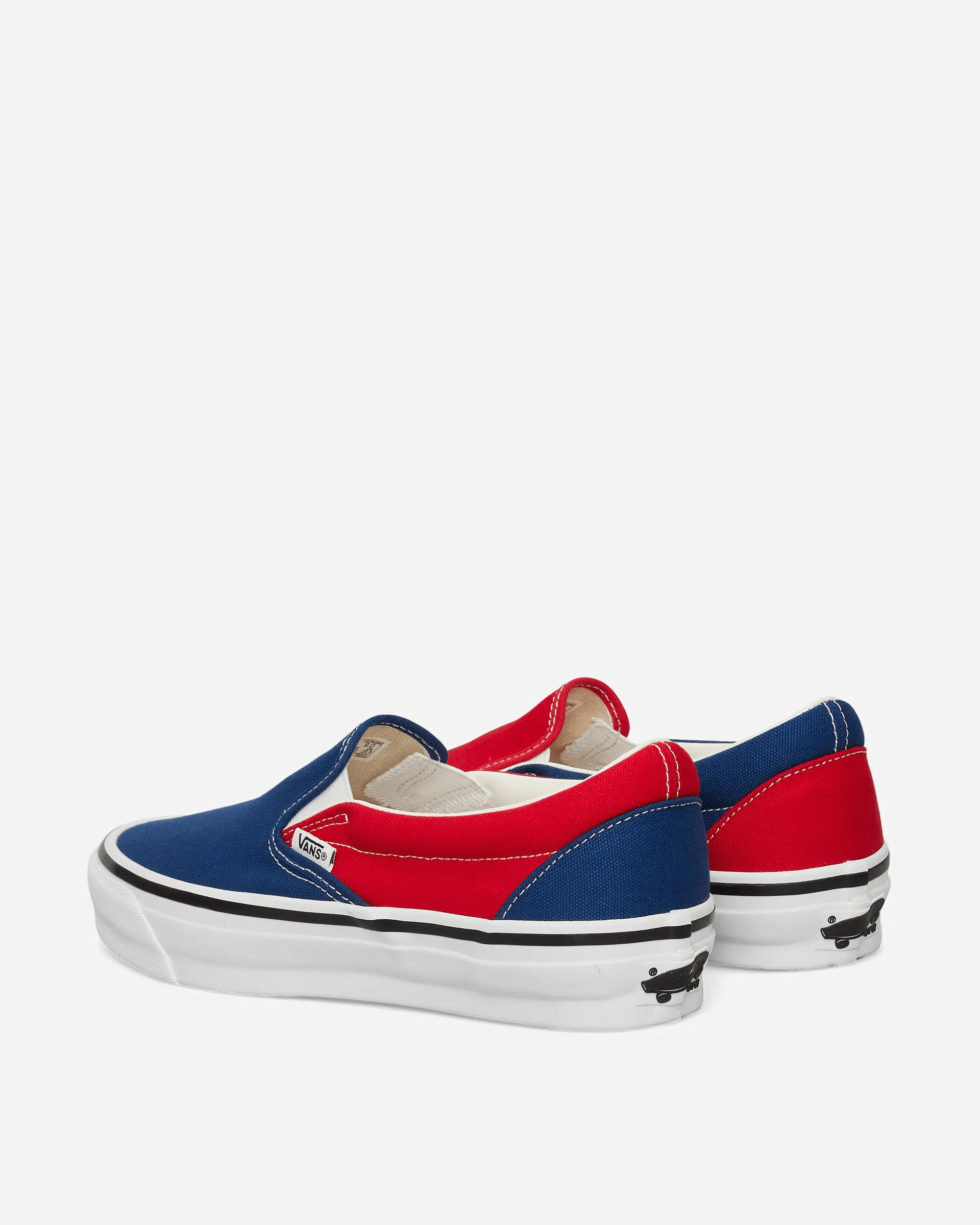 Engineered Garments Slip-On 98 Sneakers Red / Navy Fashion Base