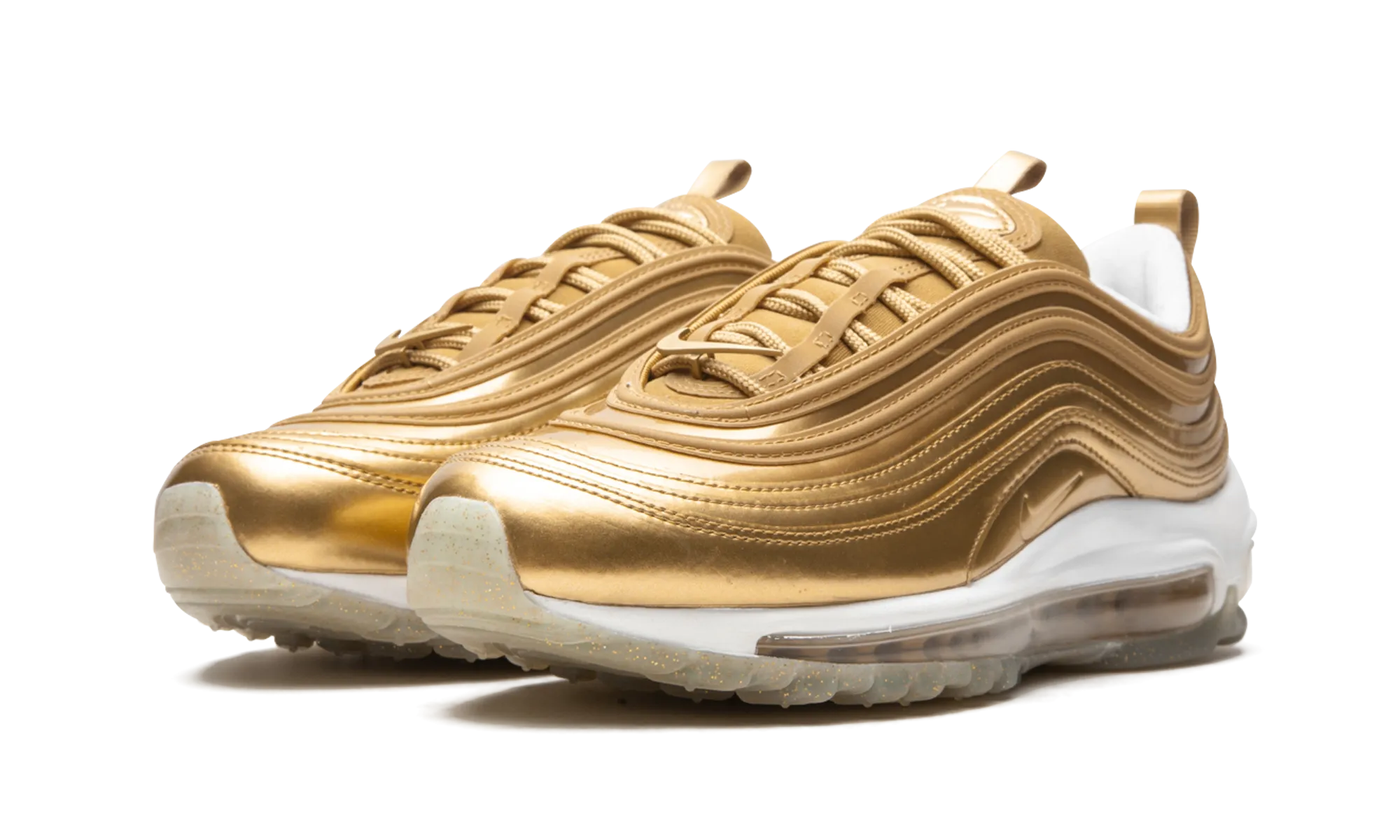 AIR MAX 97 LX WMNS "Metallic Gold/White" Speed - improving