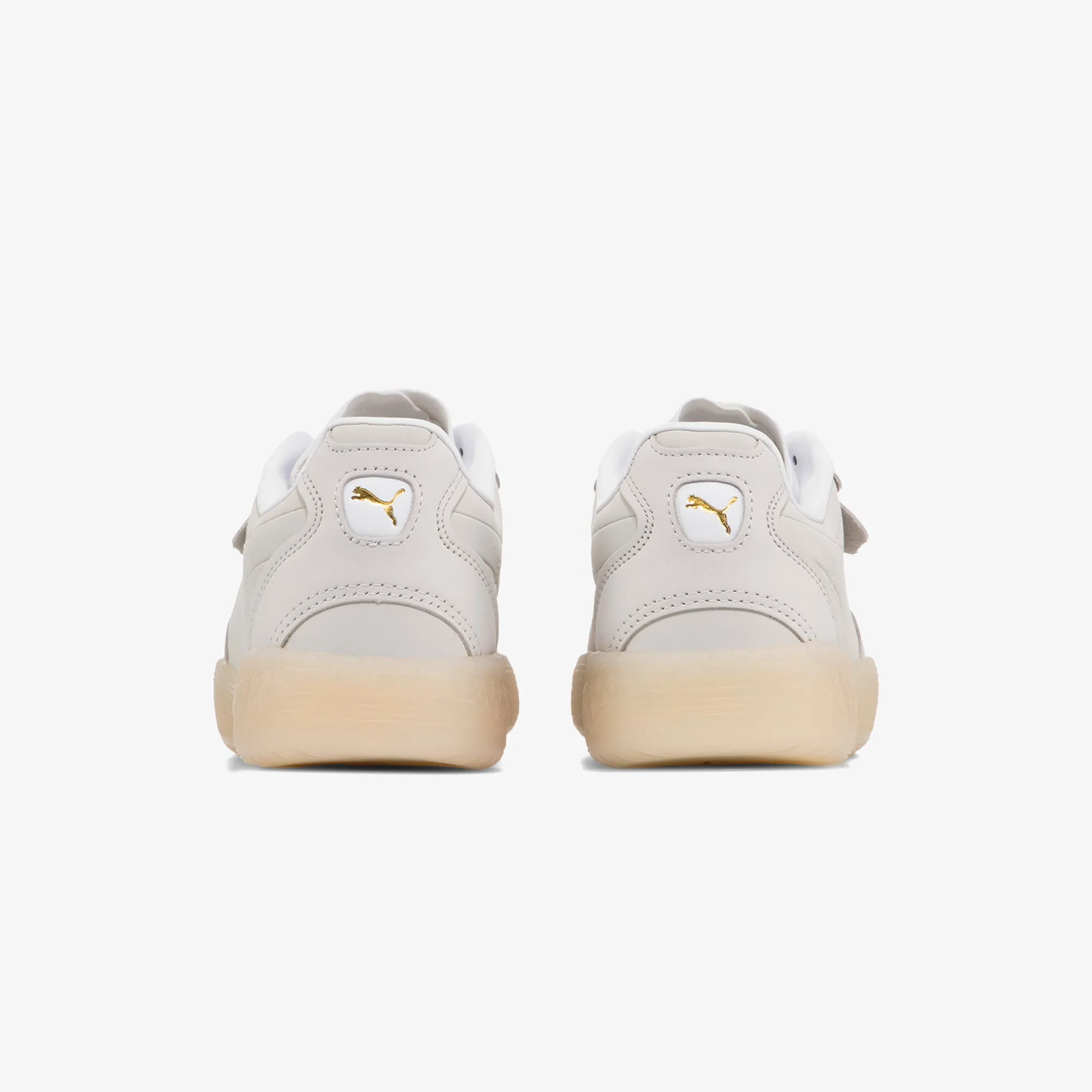Cushioned Comfort PUMA | WMNS'S PALERMO MODA ELEVATED { GRAY-WRAM WHITE
