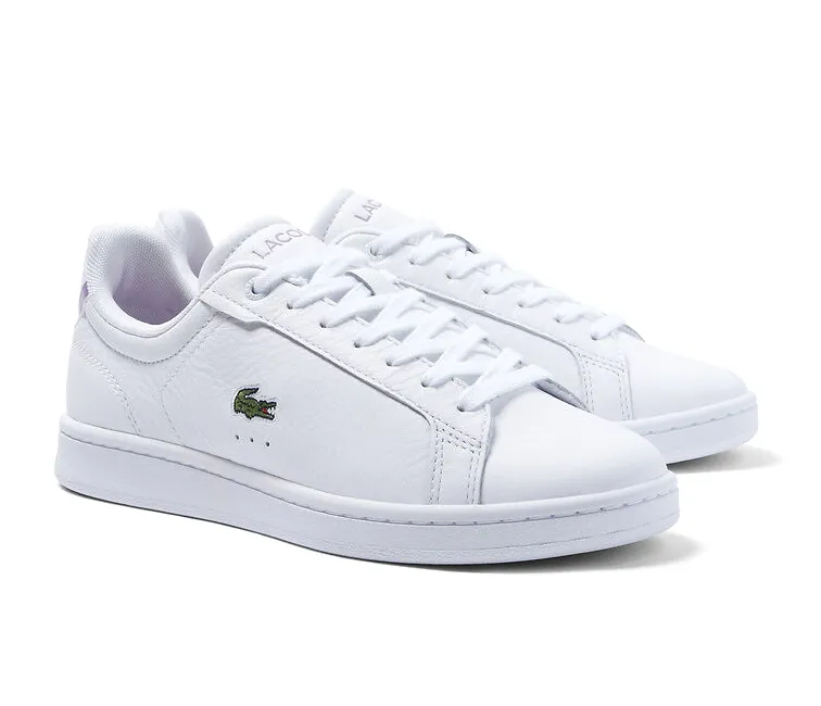 Full Cushion Weekend Look Women's Lacoste Carnaby Pro 222 1 (White/Light Pink)