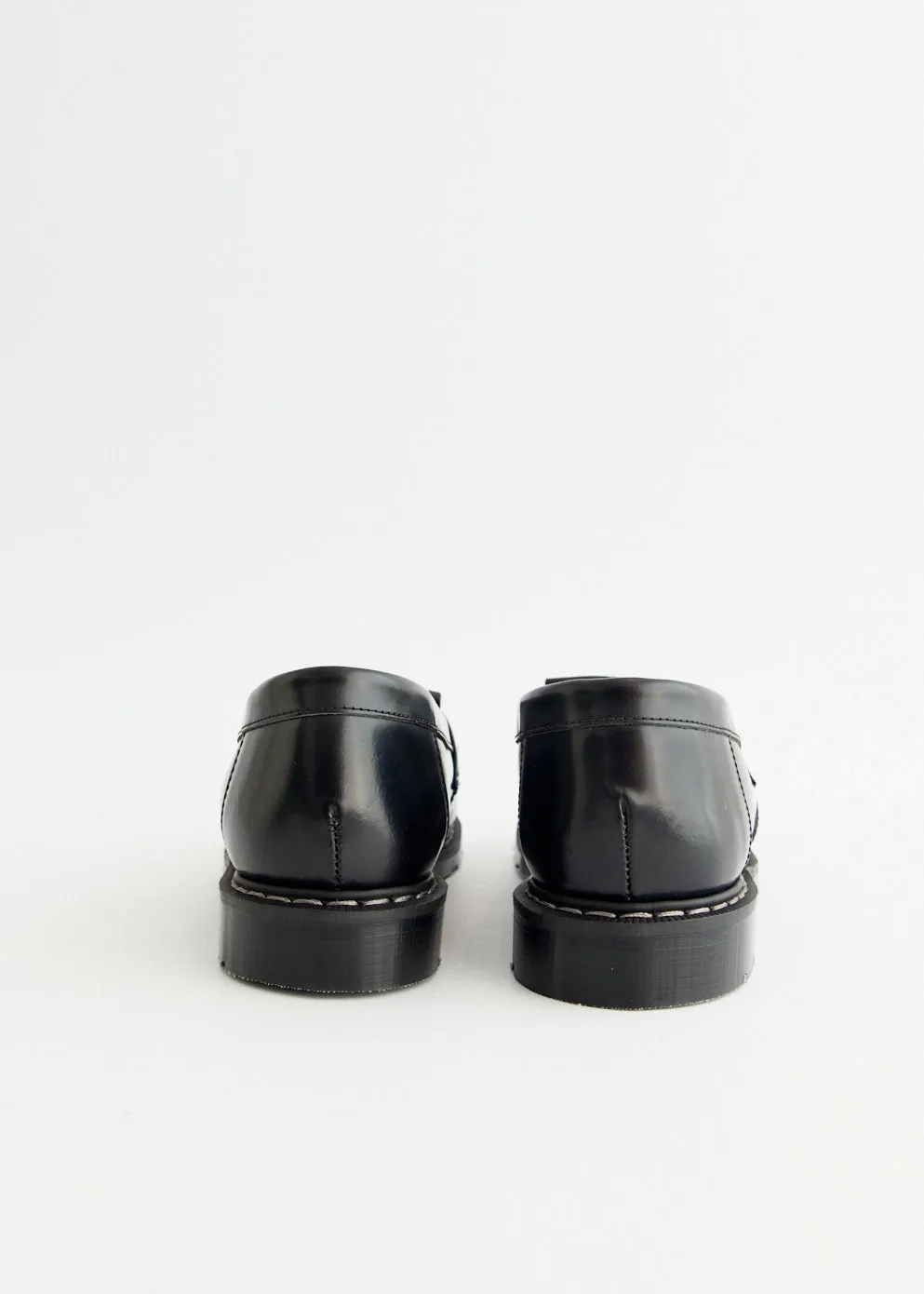 Italian Edge Slim Look Hi-Shine Tassel Loafers