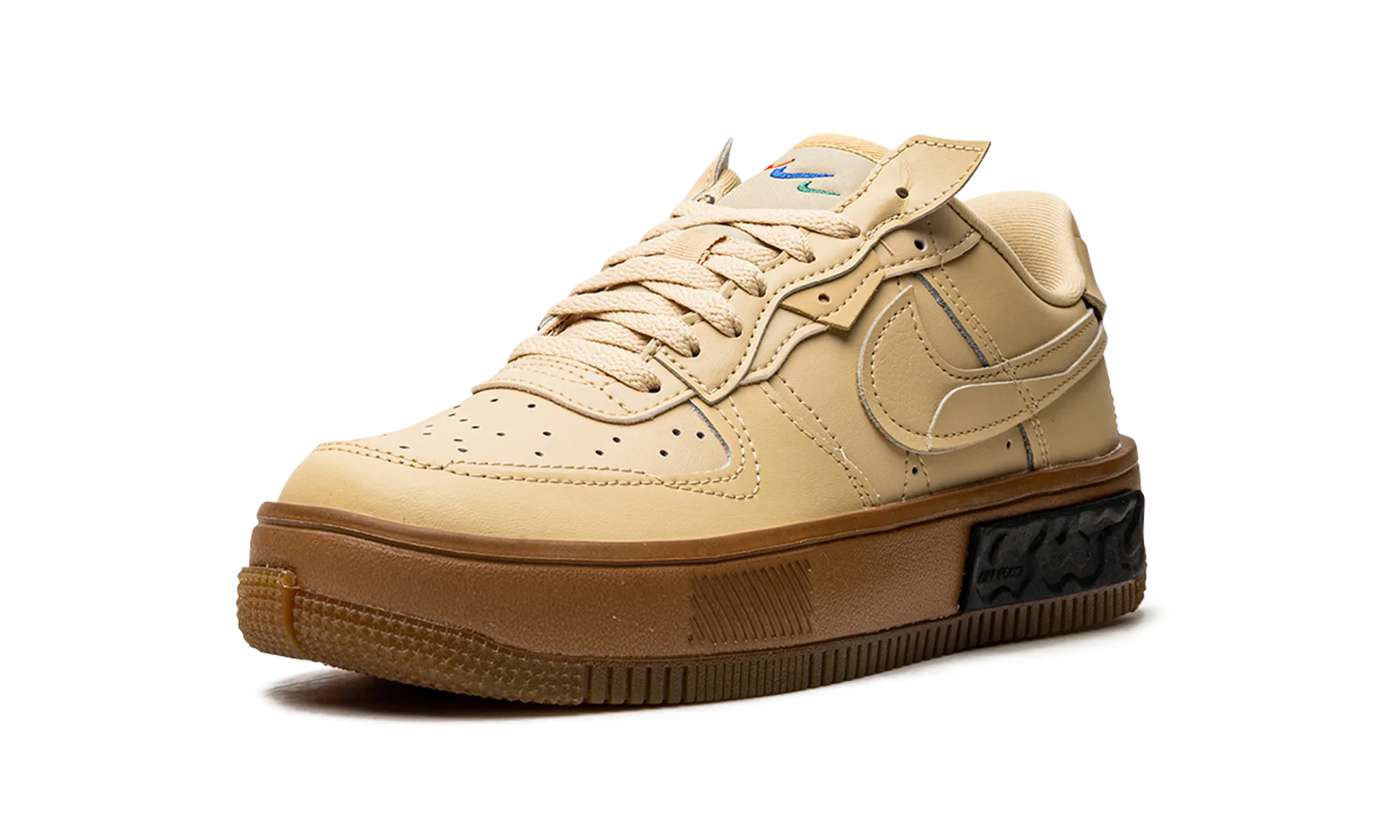 AIR FORCE 1 FONTANKA WMNS "Sesame" Casual Elegance Street Use