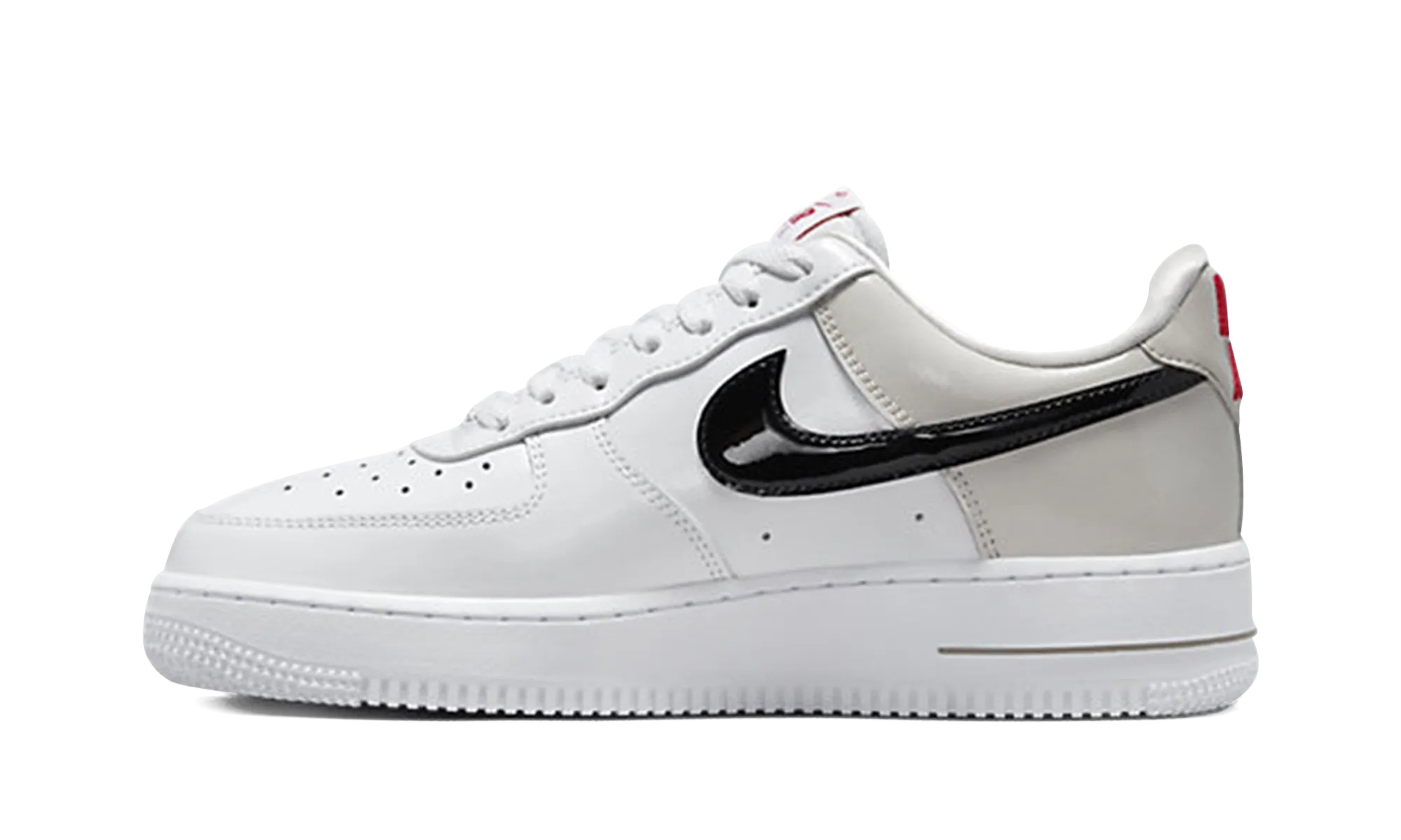 Wide Base Design AIR FORCE 1 '07 LT WMNS "Light Iron"