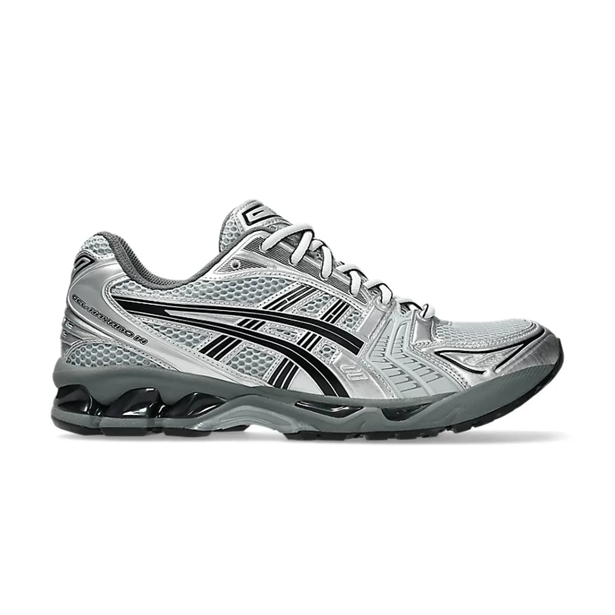 Sculpted durability   Urban Research GEL-Kayano 14 'Pure Silver Black'