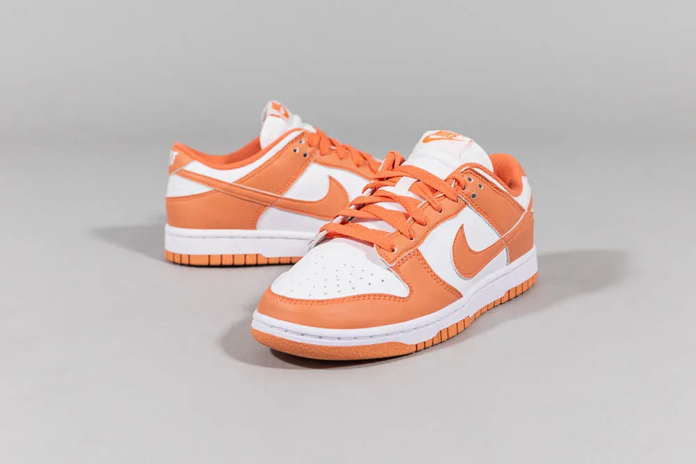 Women's Nike Dunk Low Next Nature 'Light Wild Mango' Decorative stitching