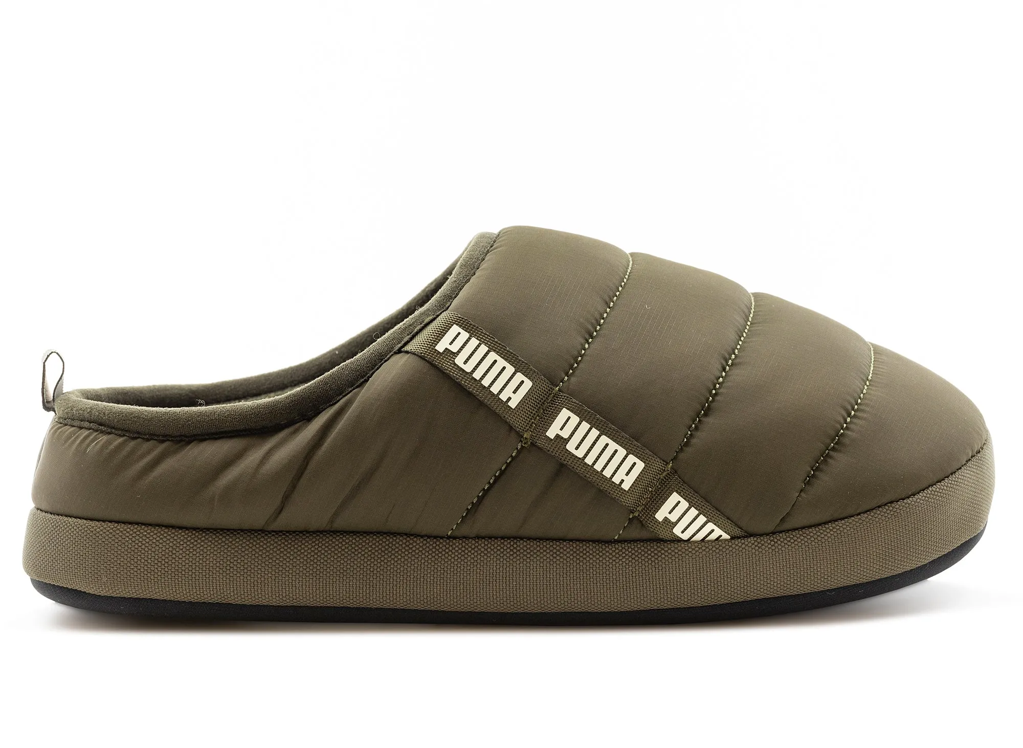 Soft Tone Surf Step Puma Scuff Slippers in Green