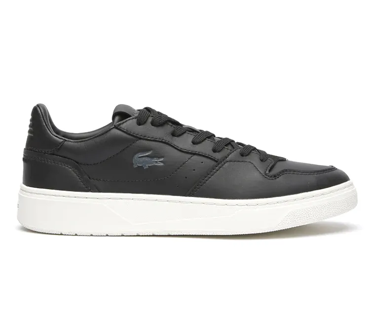 Men's Lacoste Court-Lisse 222 1 (Black/Off White) Shockproof