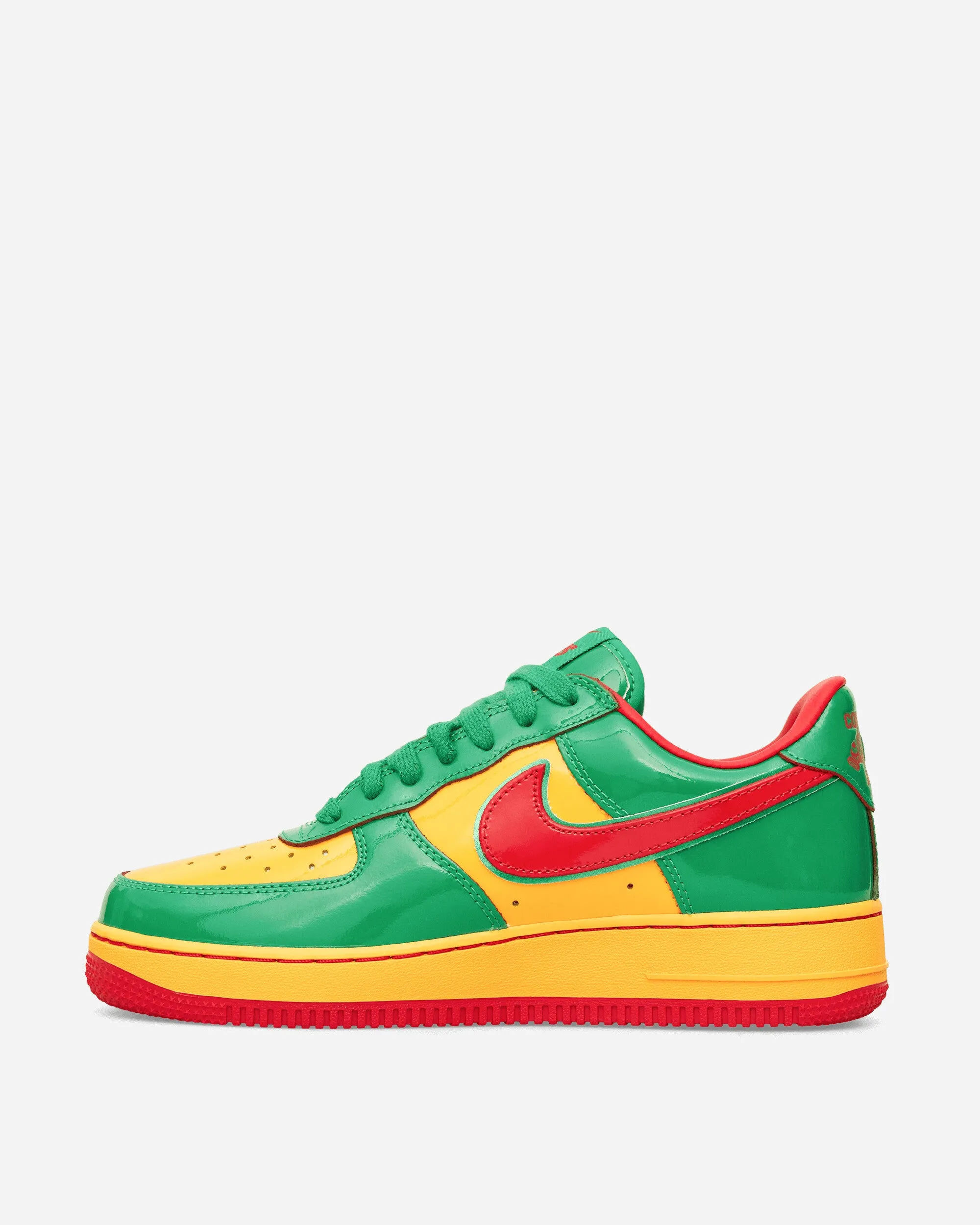 Style Play Us Force 1 Sneakers Lucky Green / Mystic Red