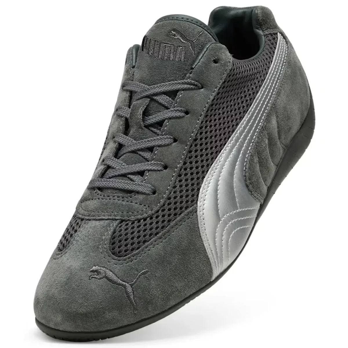 Speedcat Premium 'Shadow Grey Matte Silver' machine-made Sturdy flexibility