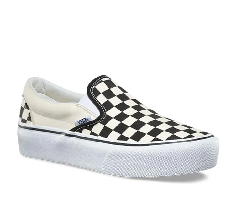 Stable Footing suede upper Vans Classic Slip-On (CheckerBoard)