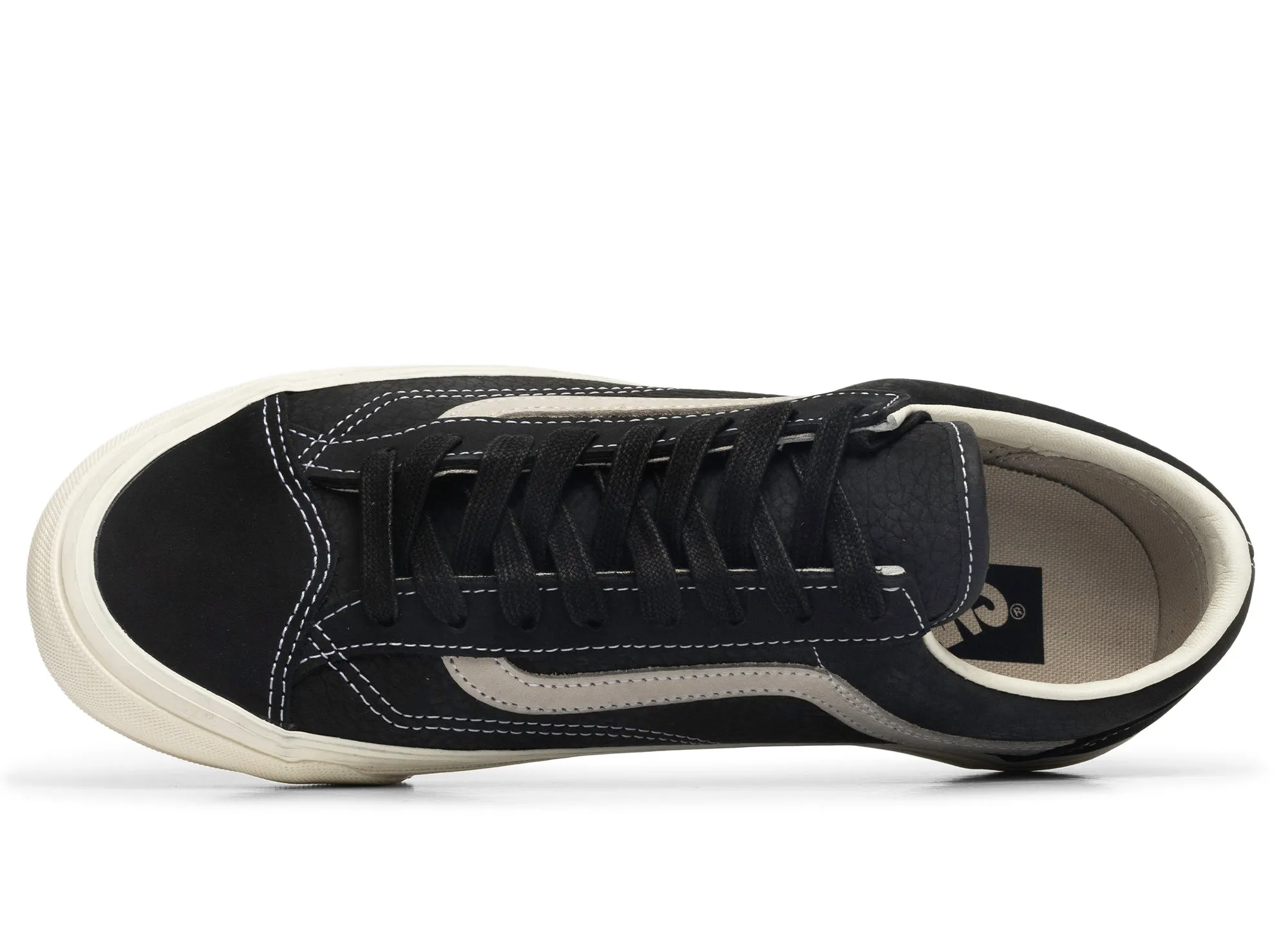 Adjustable Straps Satin Glow Vans Old Skool 36 Le Marais in Black