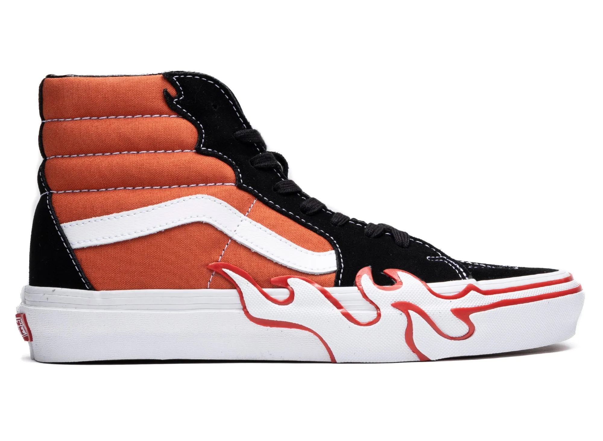 Style Goal Sole Soft Vans Sk8-Hi Flame