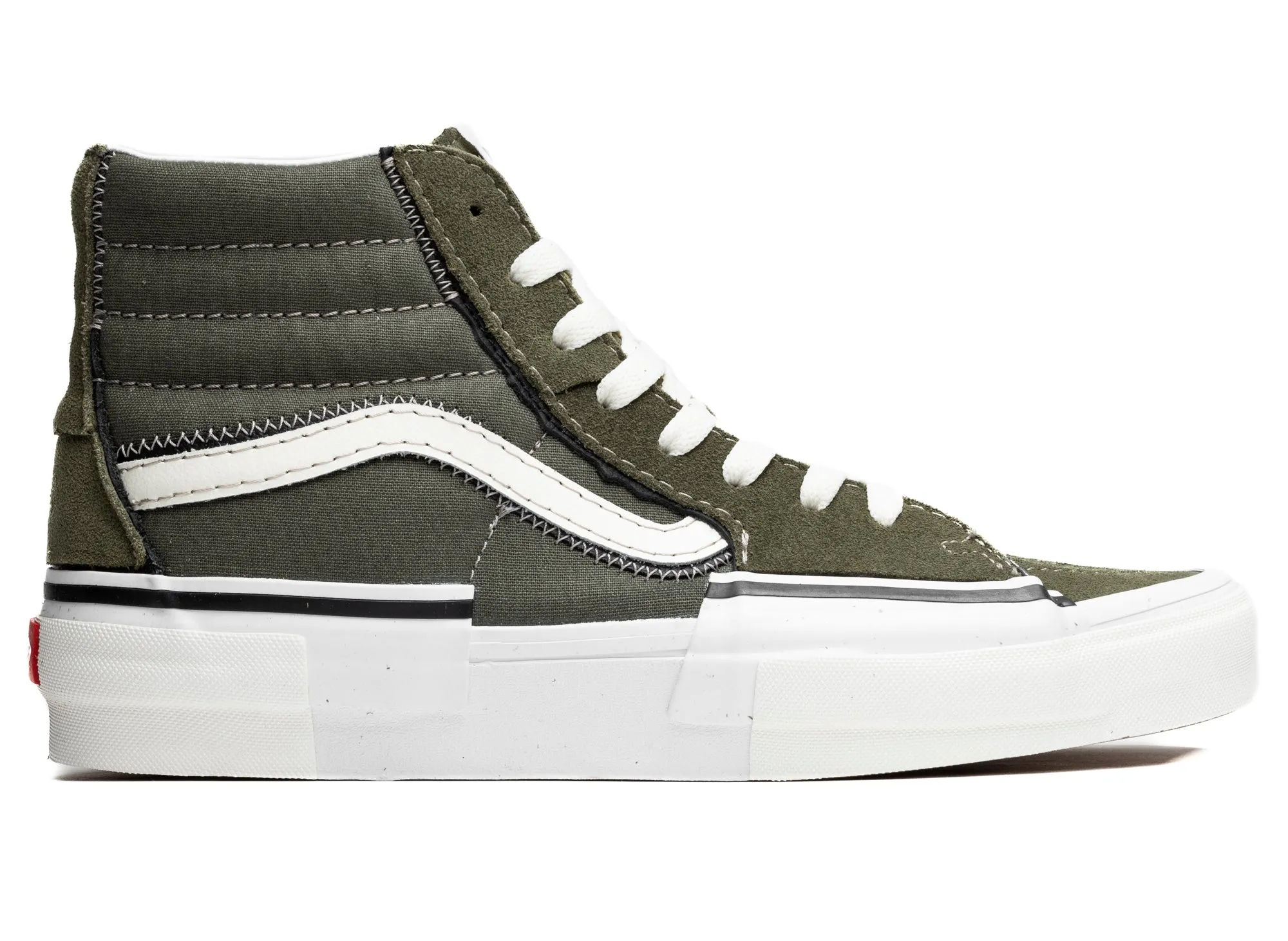 Gloss Finish Game Ready Vans Sk8-Hi Reconstruct