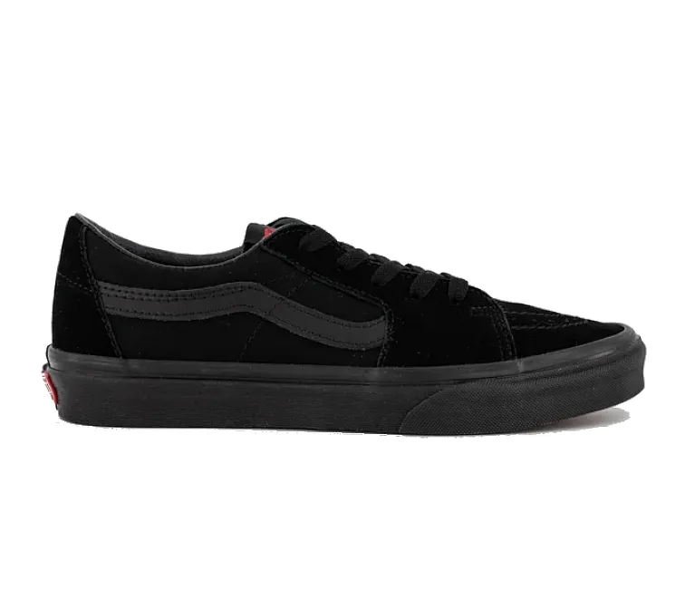 Vans Sk8-Low Unisex (Black) Trend-setting arch Comfortable Footbed
