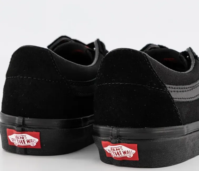 Vans Sk8-Low Unisex (Black) Secure look