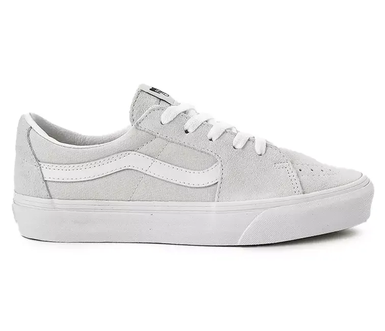 Retro-inspired Vans Sk8 Low Unisex (Vaporous Grey)