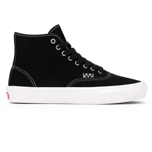 Vans - Skate Authentic High (Black/White) Durable outsole