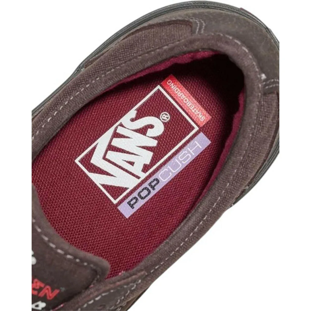 Vans - Skate Curren Caples Shoes Dark Brown Foot Power