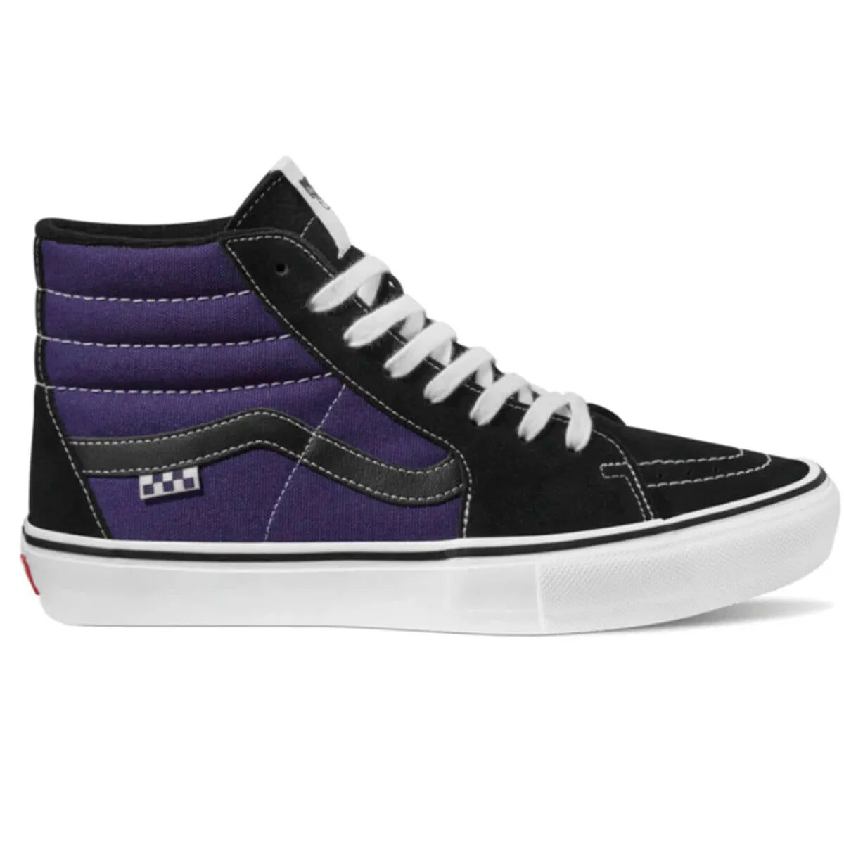 Vans - Skate Sk8 Hi Shoes Purple/Black Park Leisure