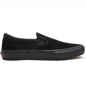 Grip Support Pro Style Vans - Skate Slip On (Black/Black)