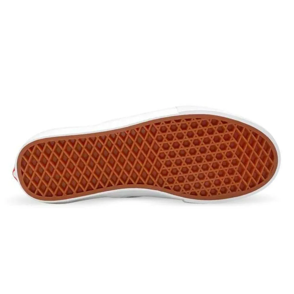 Vans - Skate Slip On Shoes Black/White Supportive sole Toe Control