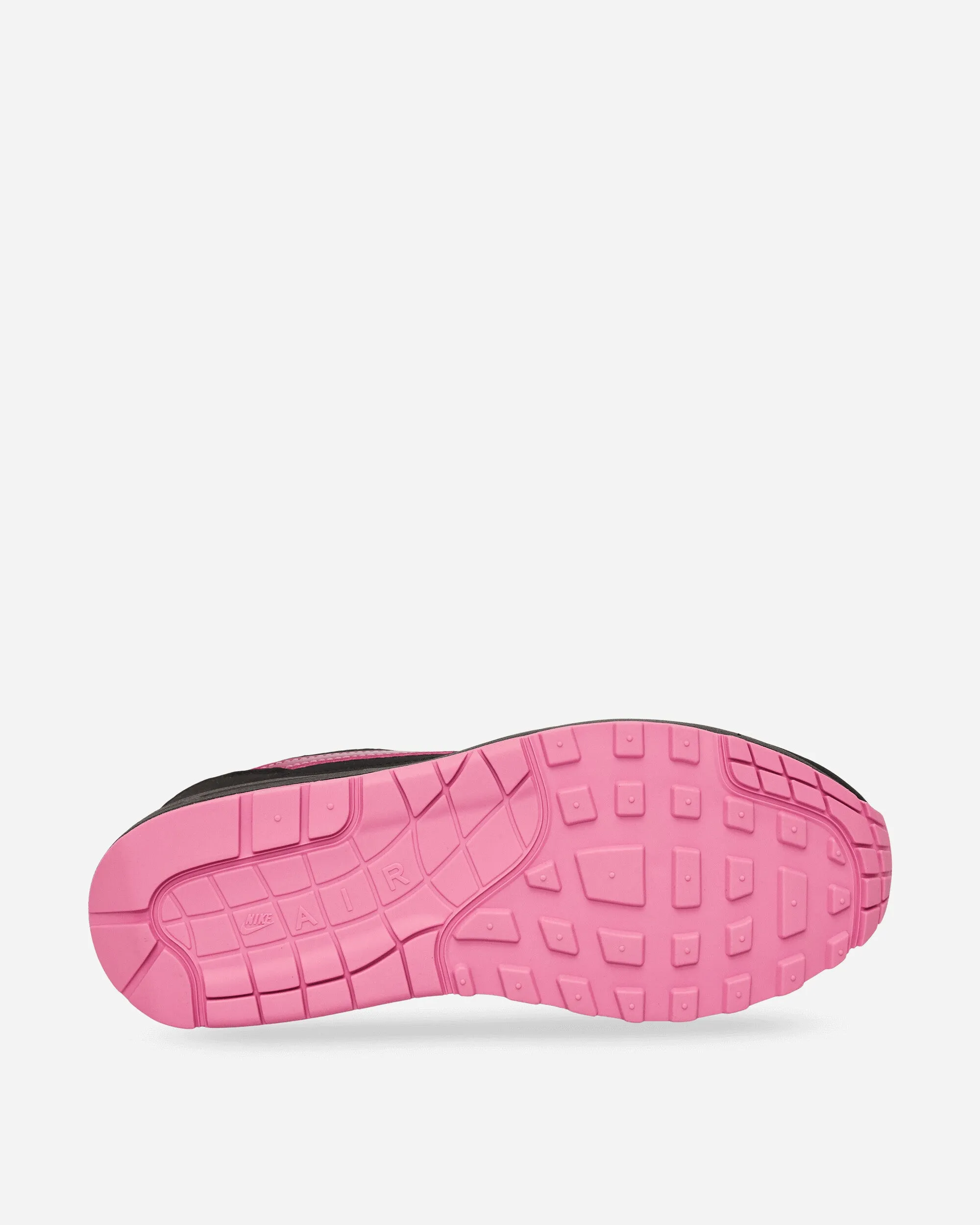 Air Max 1 Premium Sneakers Black / Playful Pink Free Motion Bounce Response