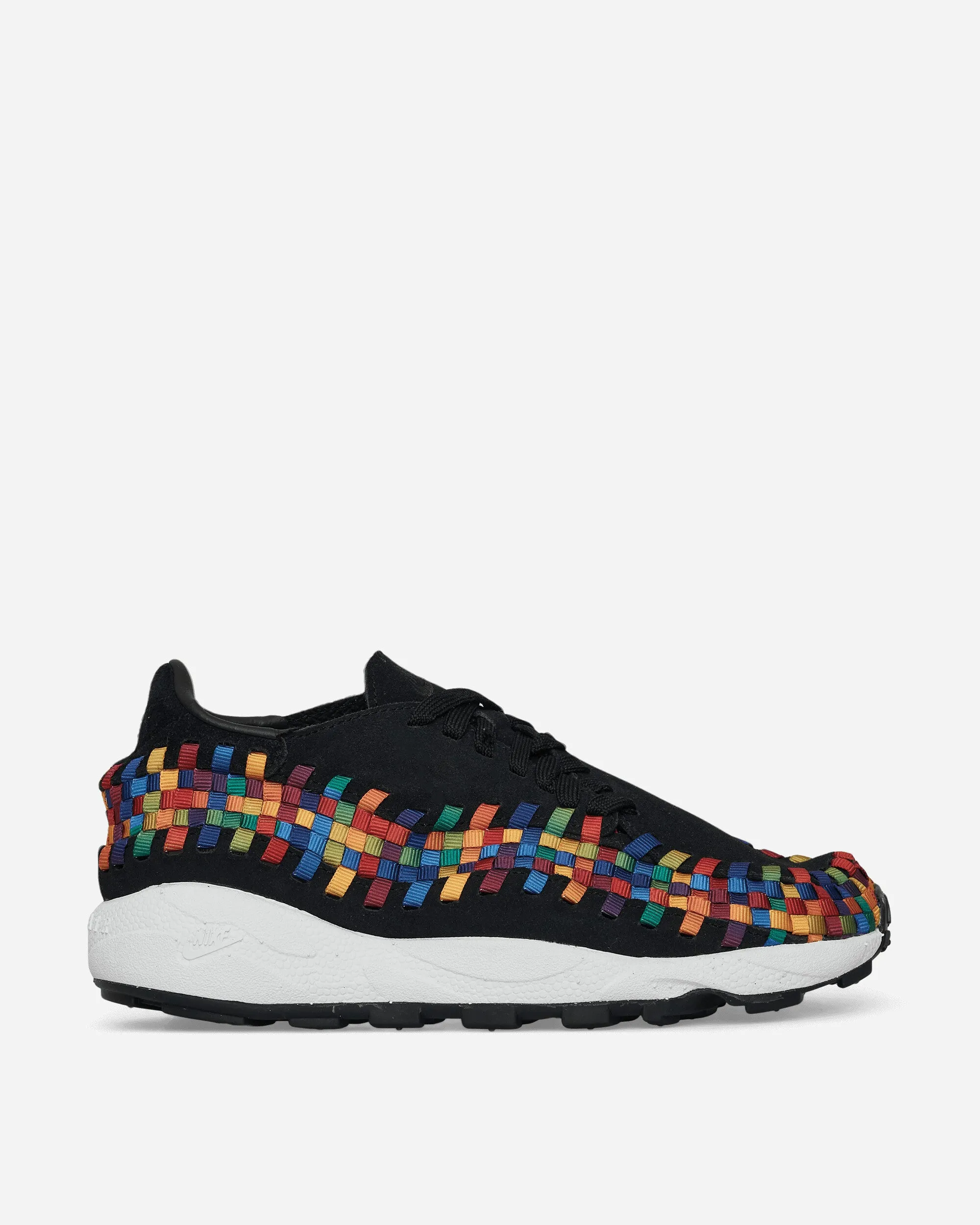 Women's Air Footscape Woven Sneakers Black / Multicolor Bounce Back Technology