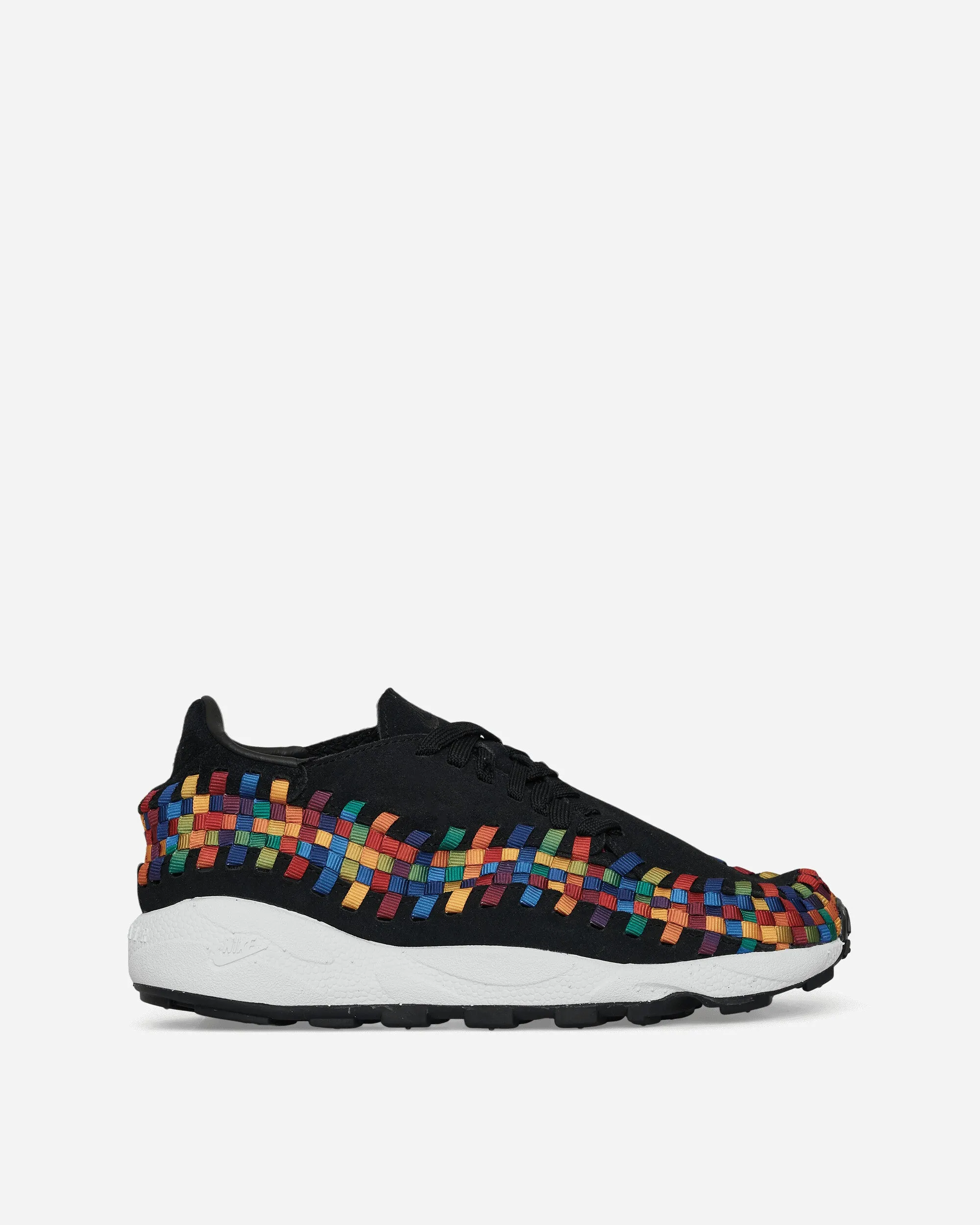 Women's Air Footscape Woven Sneakers Black / Multicolor Textured Grip