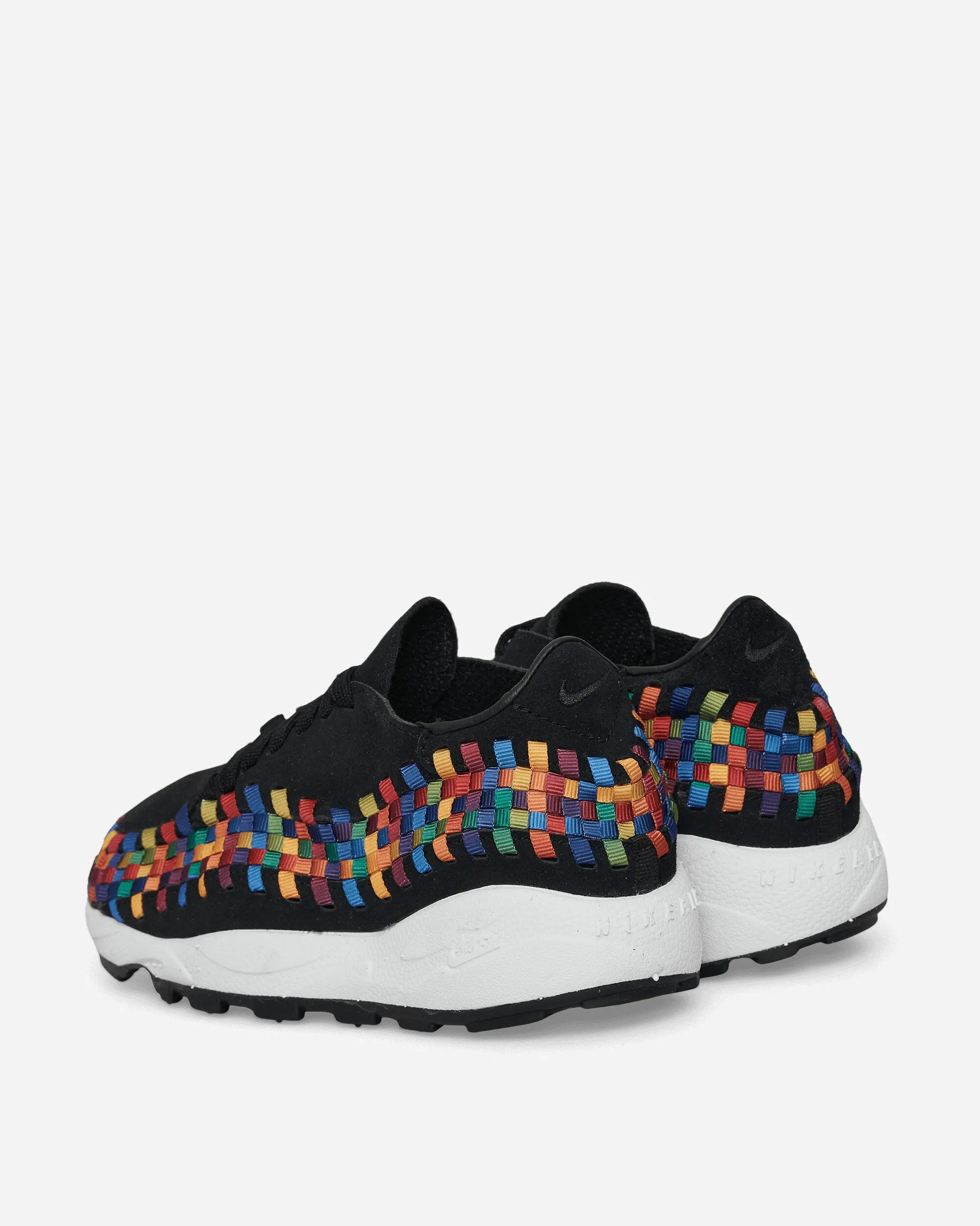 Women's Air Footscape Woven Sneakers Black / Multicolor Torsional Rigidity Bar