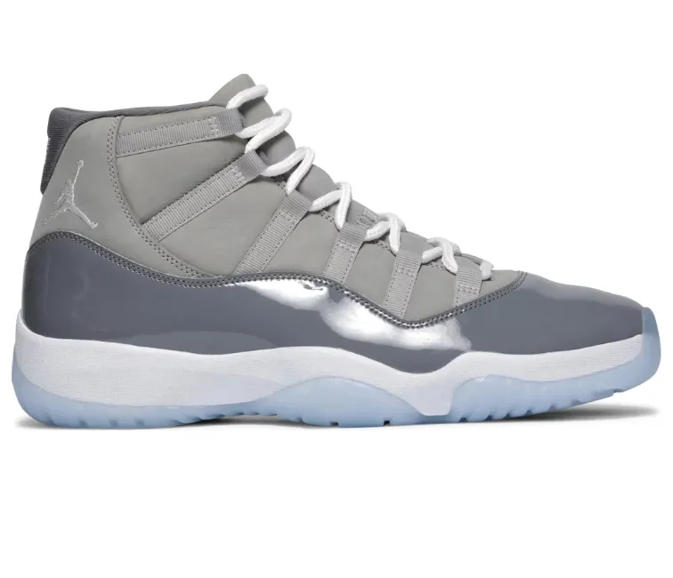 Treadmill Optimized Energy Return Outsole Men's Nike Air Jordan 11 Retro (Cool Grey)