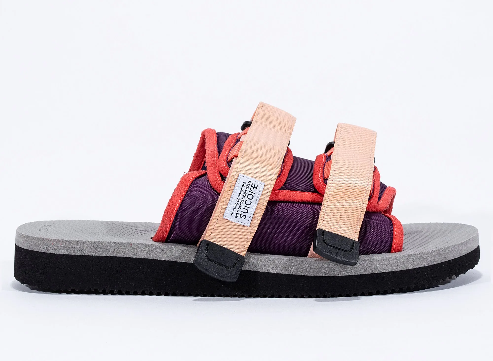 Comfort Outsole Stable Suicoke Moto-Cab Sandals in Pink