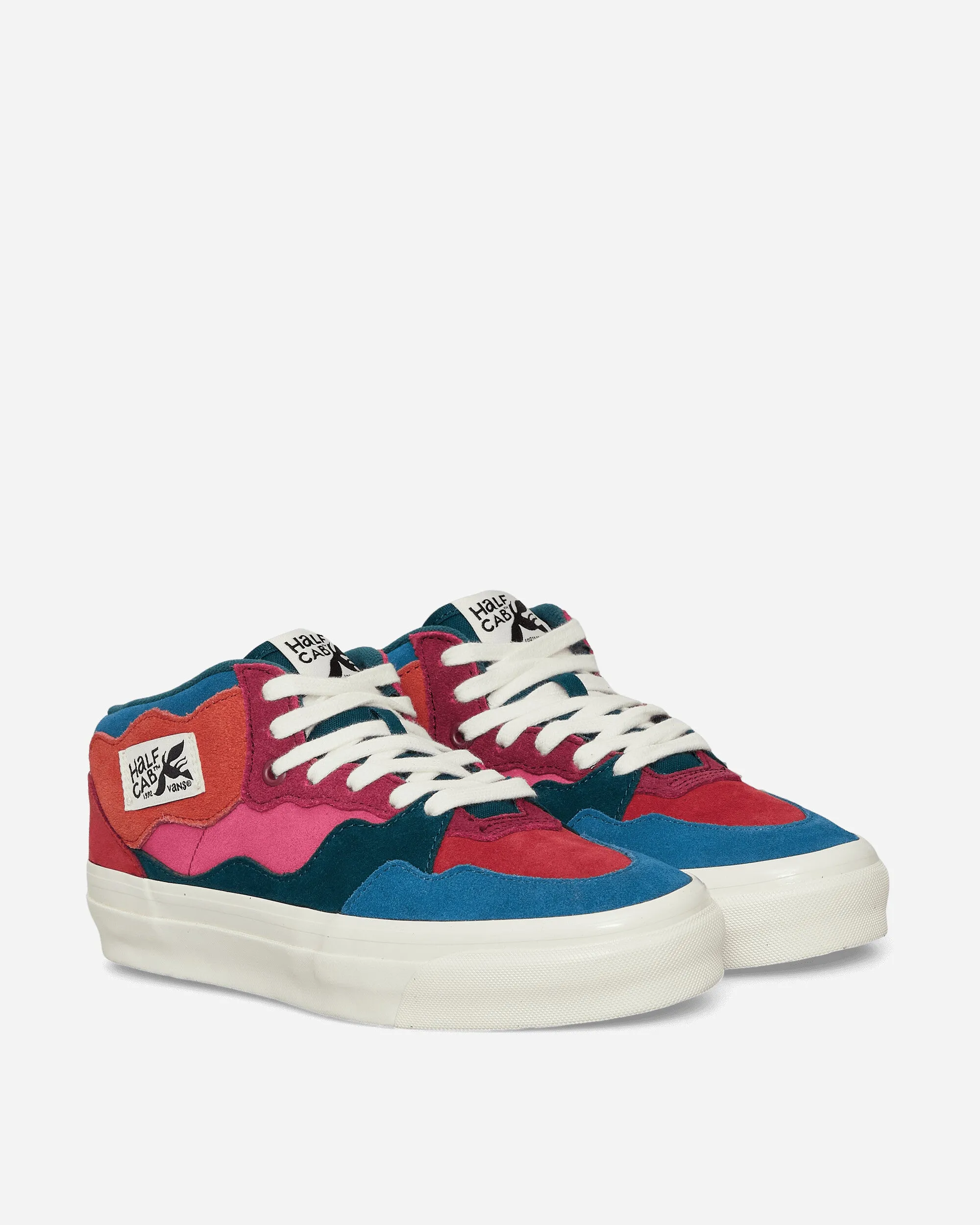 Parra Half Cab Suede Sneakers Multicolor Urban Comfort Aerodynamic Shape