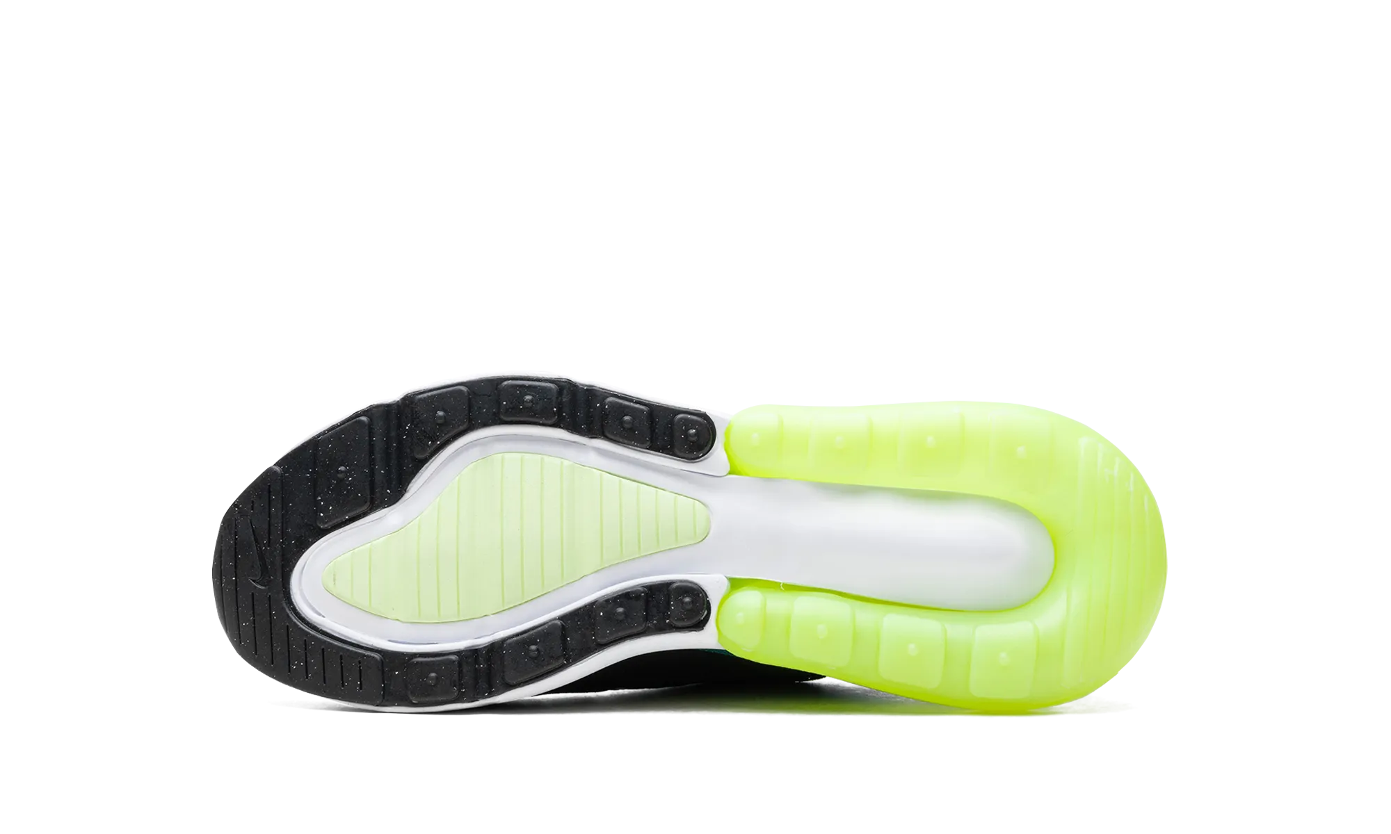 beginner - friendly running shoes Air Max 270 GS "Black Bright Spruce Volt"