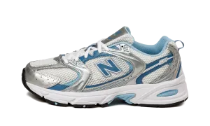 Comfort Straps Comfortable ankle support 530 "Silver Metallic Heron Blue"