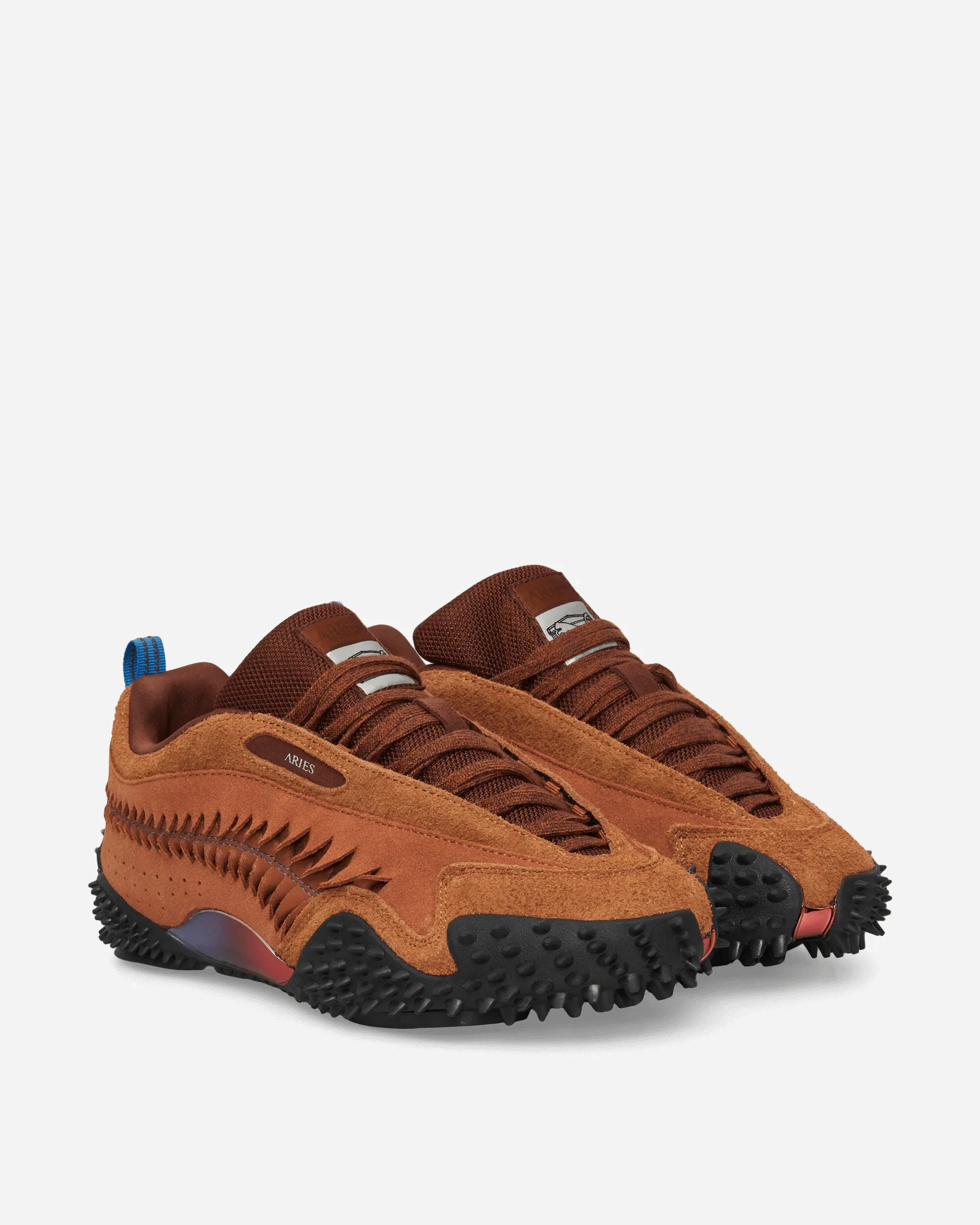 ARIES Mostro Craft Sneakers Mahogany / Teak All-weather lining