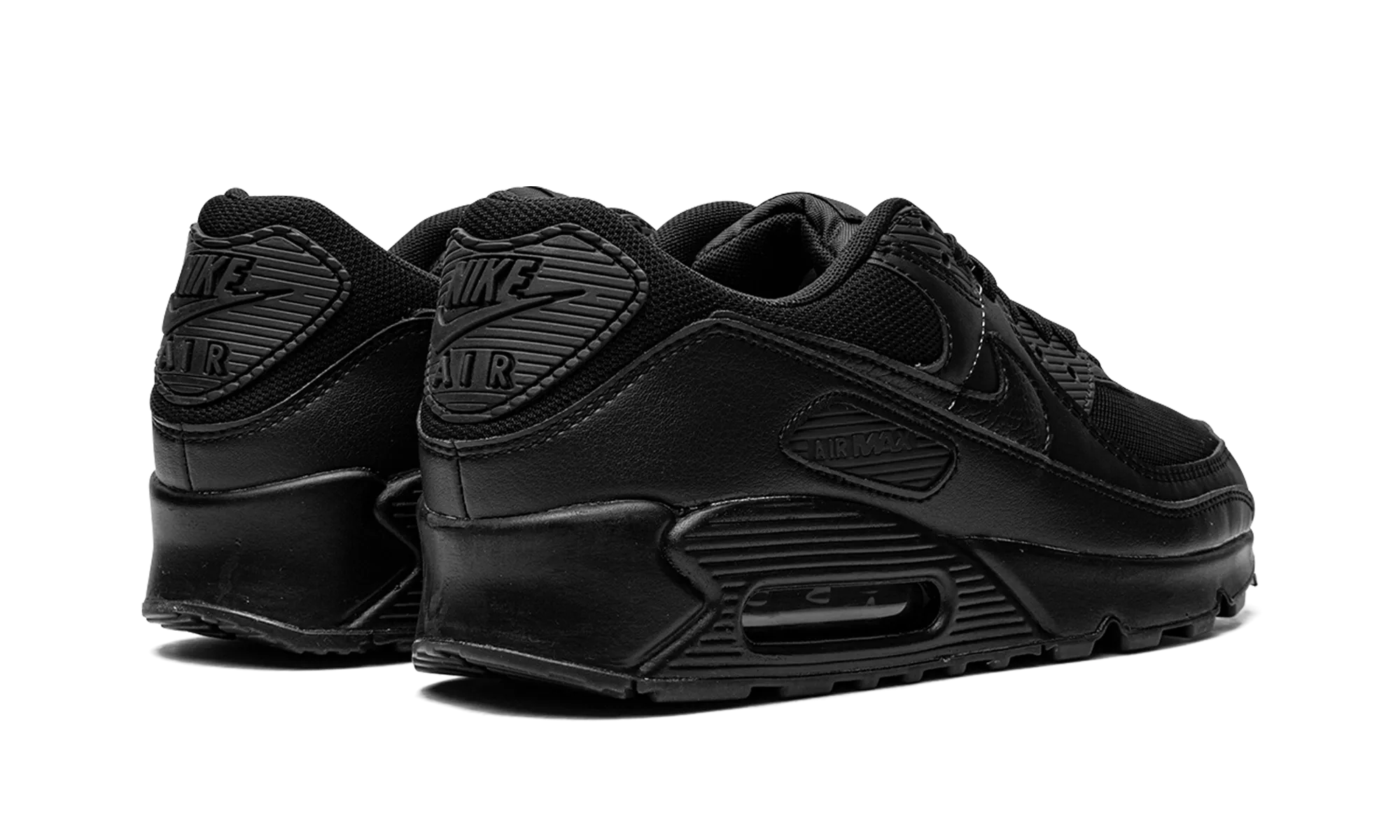 flexible shoes AIR MAX 90 MNS WMNS "Triple Black"