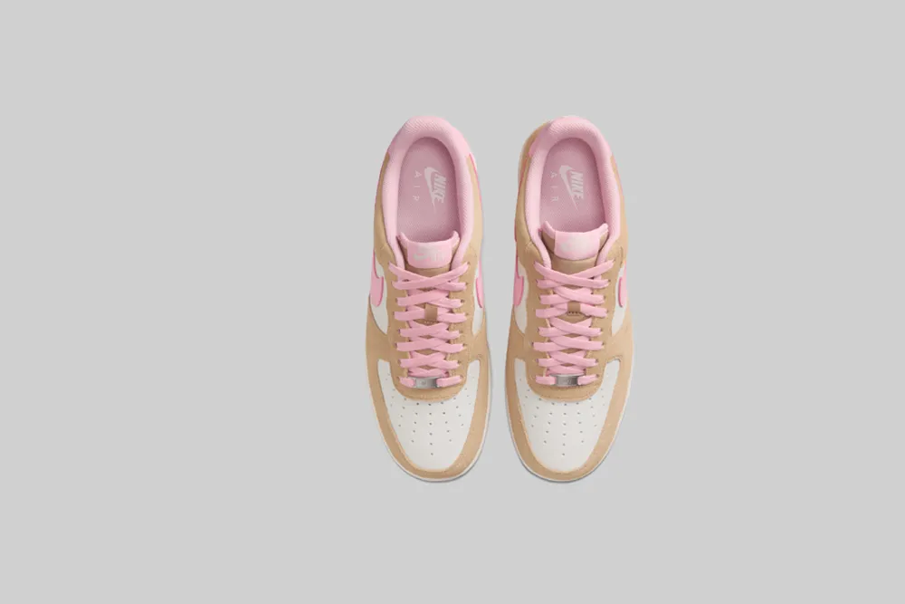Nike Air Force 1 '07 LV8 'Hemp and Medium Soft Pink' Fresh Style Durable Synthetic
