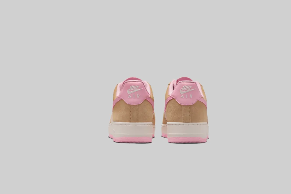 Nike Air Force 1 '07 LV8 'Hemp and Medium Soft Pink' Daily Steps Cross Walk