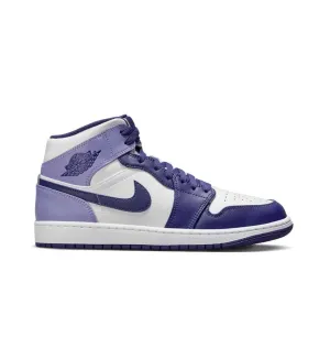 Air Jordan 1 Mid 'Sky J Purple' stimulating city shoes